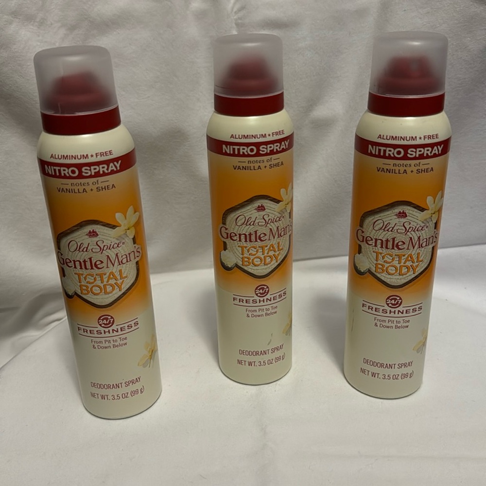 Men’s spray deodorant